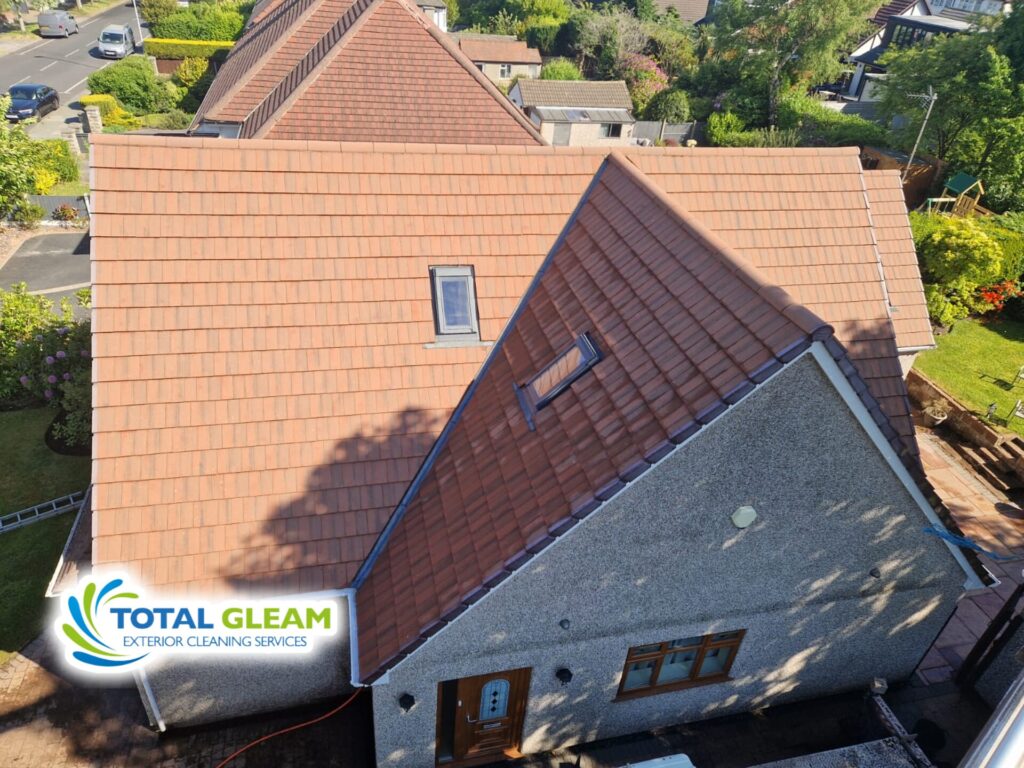 Roof cleaning liverpool after