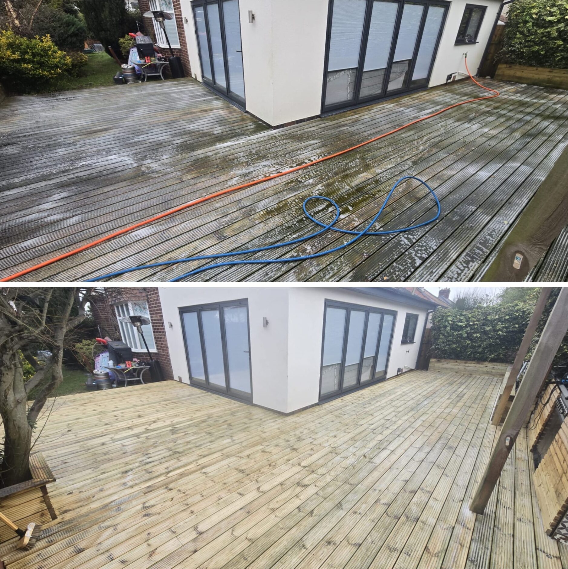 decking cleaning wirral