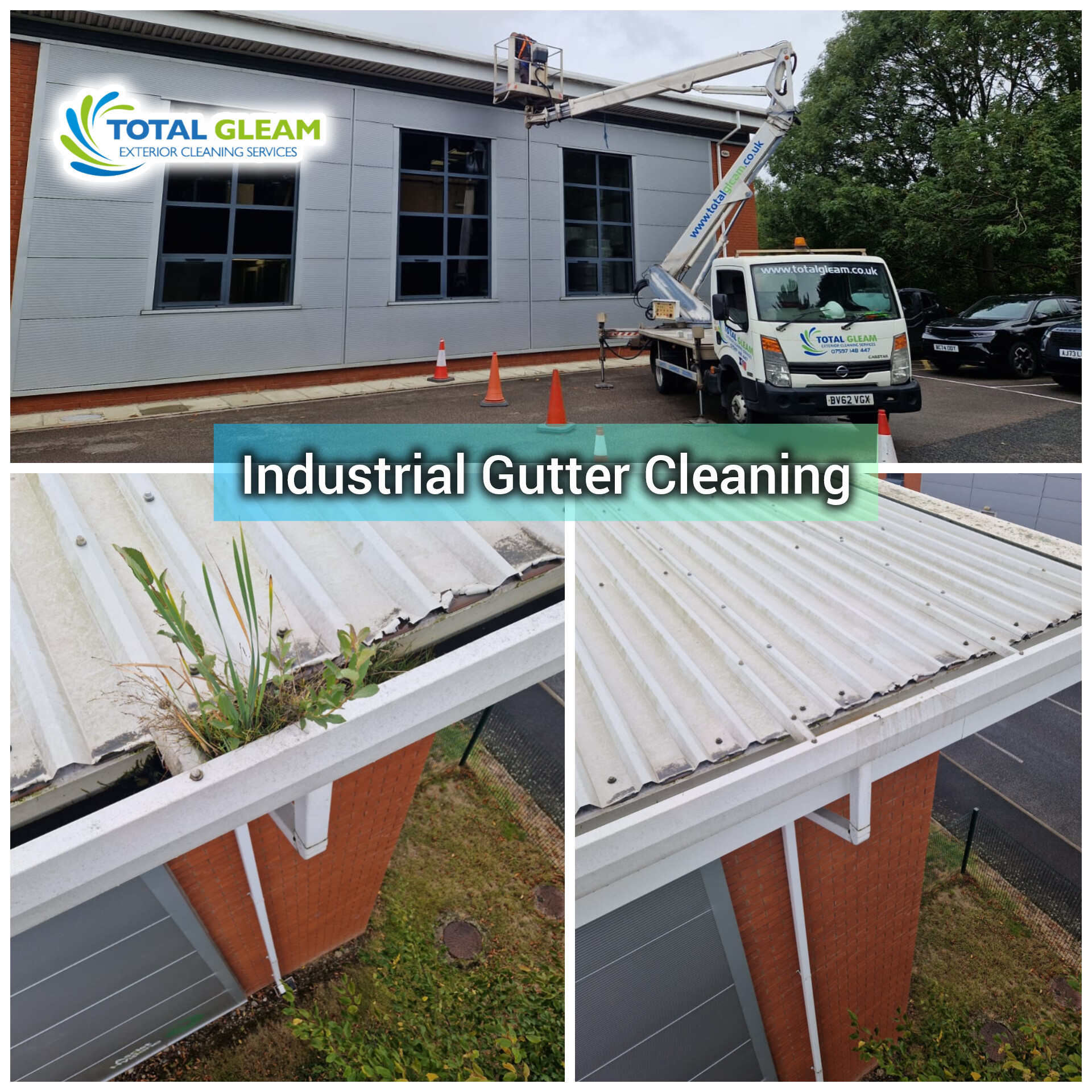 industrial gutter cleaning wirral