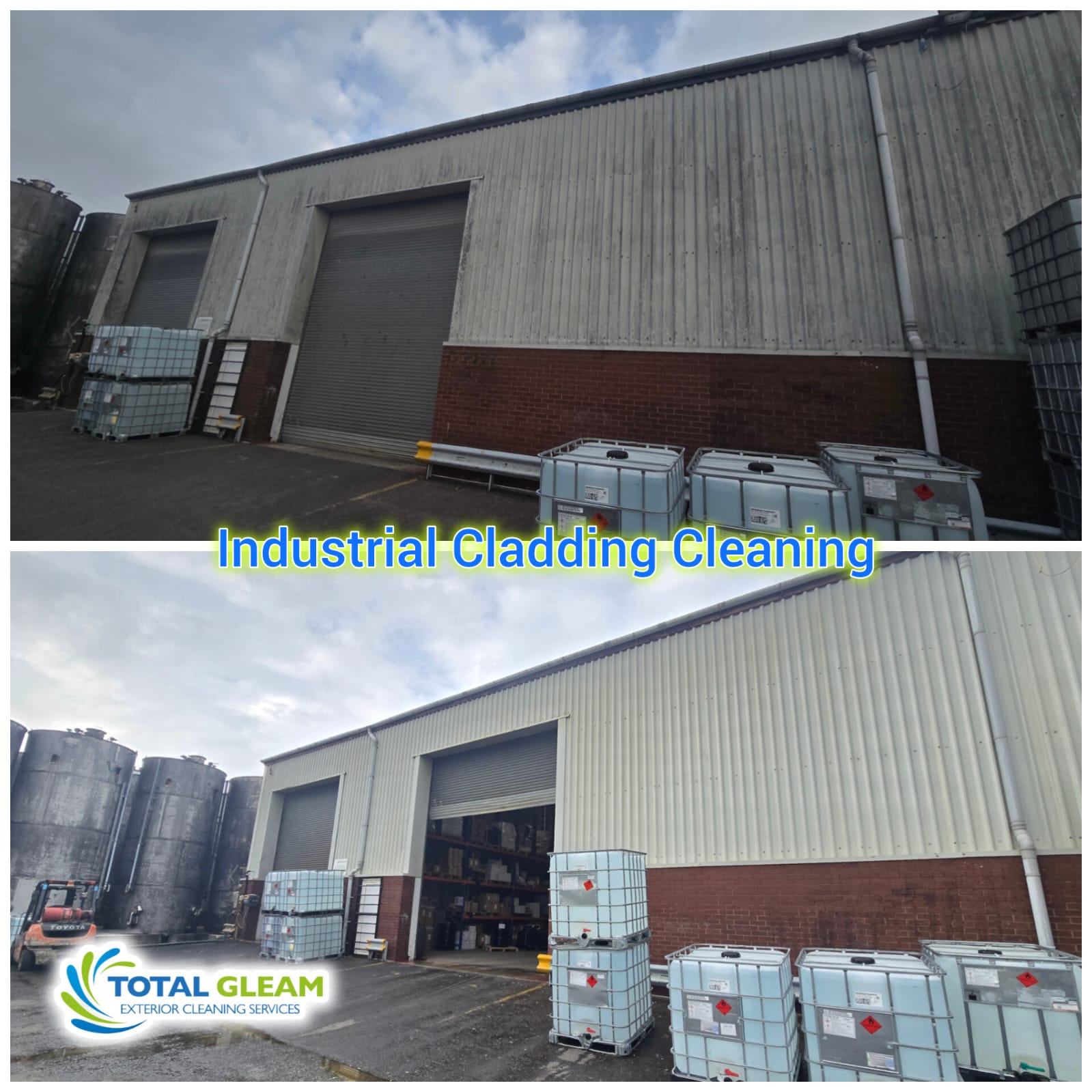 industrial cladding cleaning wirral 