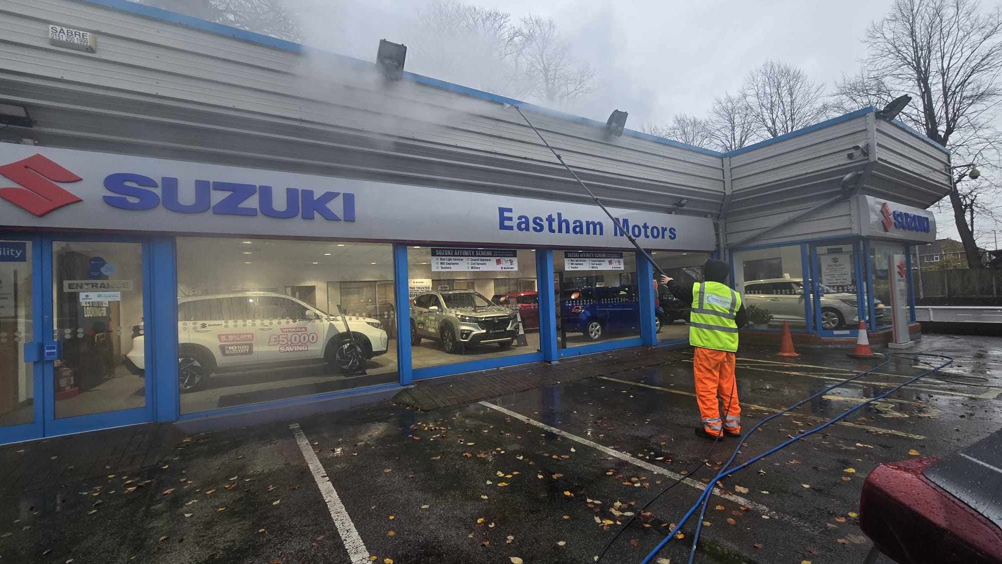 EXTERIOR BUILDING CLEANING WIRRAL